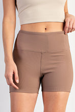 Load image into Gallery viewer, Rae Mode Ribbed Biker Shorts - 6 Colors
