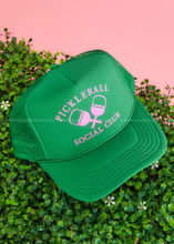 Load image into Gallery viewer, Pickle Ball Social Club Trucker Hat
