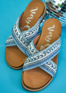 Elkin Sandals by Very G - Blue