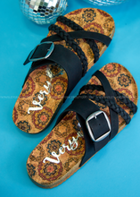 Load image into Gallery viewer, Nora Sandals by Very G - Black
