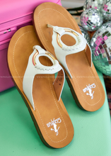 Load image into Gallery viewer, Ring My Bell Sandals by Corkys - White
