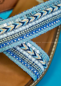 Elkin Sandals by Very G - Blue