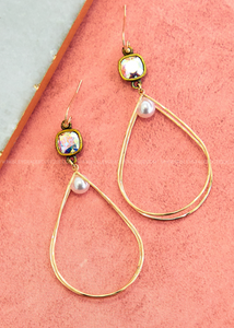 Willa Teardrop Earrings by Pink Panache - 2 Colors