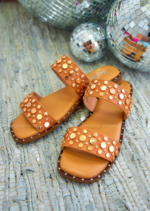 Magnet Sandals by Corkys - Cognac