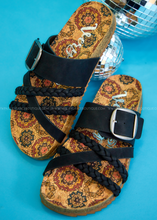 Load image into Gallery viewer, Nora Sandals by Very G - Black
