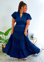 Load image into Gallery viewer, Candid Feelings Dress - Navy
