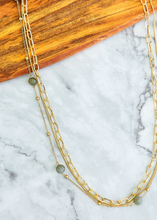 Load image into Gallery viewer, Rosalie Long Layered Necklace
