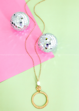 Load image into Gallery viewer, Hattie Long Round Pendant Necklace - 2 colors
