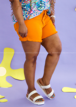 Load image into Gallery viewer, Raegan Shorts by Judy Blue - Orange
