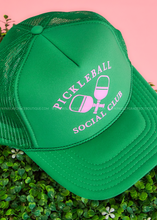 Load image into Gallery viewer, Pickle Ball Social Club Trucker Hat
