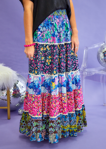 Gone To Greece Maxi Skirt