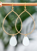 Load image into Gallery viewer, Tansy Dangle Teardrop Earrings - 2 colors
