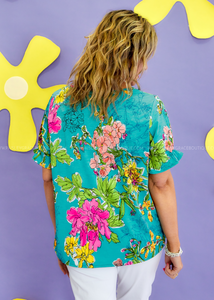Sew In Love - In The Blooms Top