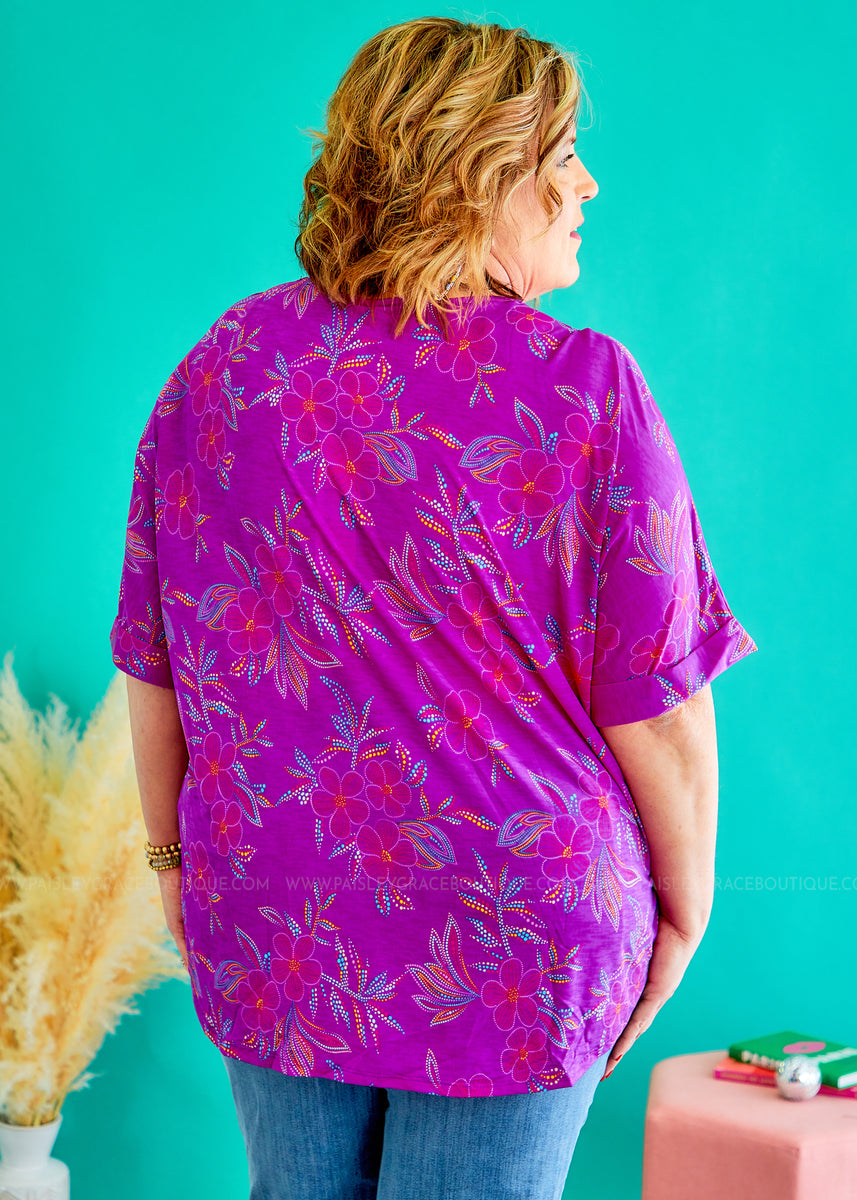 Where You Are Top Paisley Grace Boutique