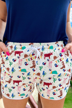 Load image into Gallery viewer, All Things Texas Drawstring Everyday Shorts
