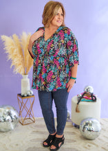 Load image into Gallery viewer, Floral Finesse Top - Final Sale
