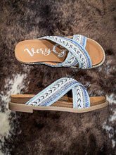 Load image into Gallery viewer, Elkin Sandals by Very G - Blue
