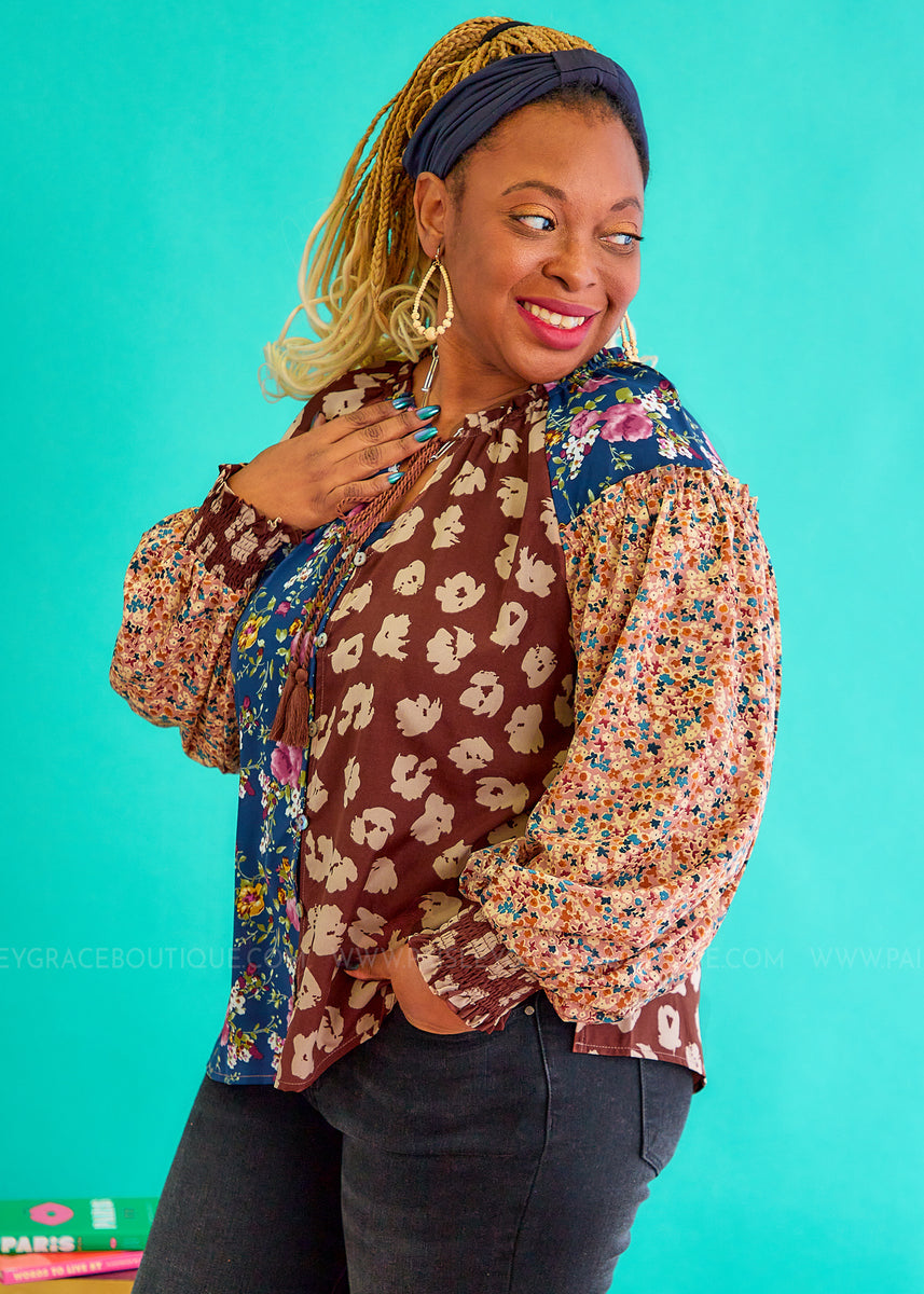 Adoration Affair Top REG ONLY FINAL SALE Paisley Grace Boutique