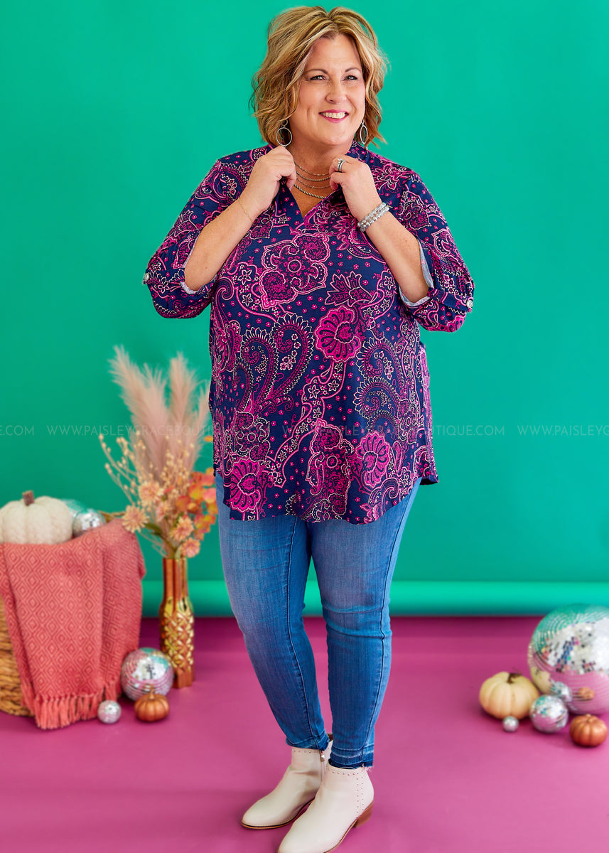 Always Perfect Top FINAL SALE Paisley Grace Boutique