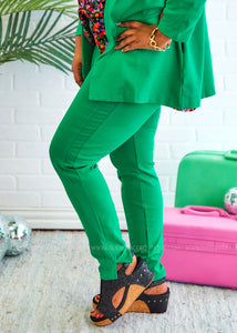 28" Chic Solid Skinny Pants - 12 Colors
