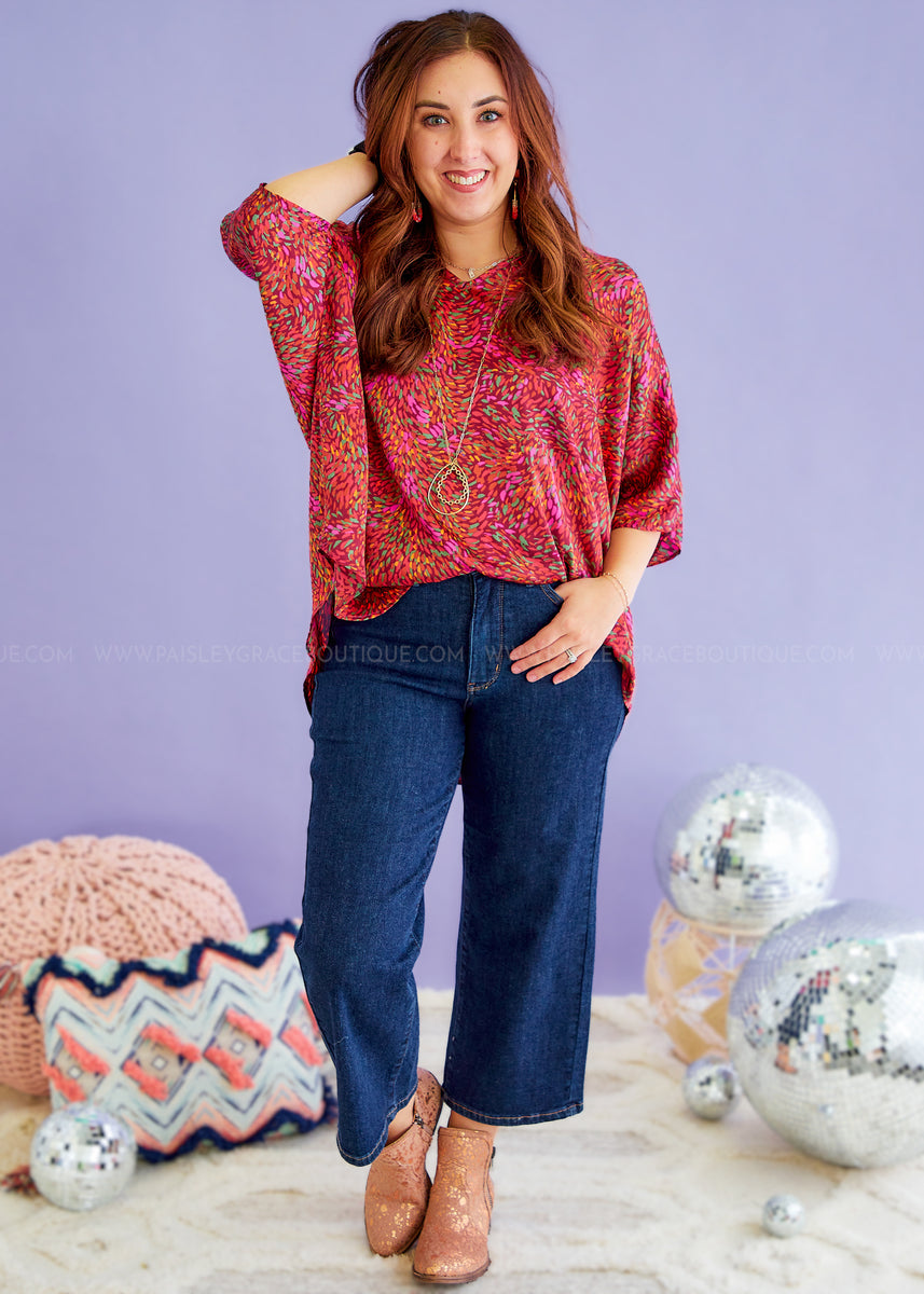 Harvest Sunrise Top FINAL SALE Paisley Grace Boutique