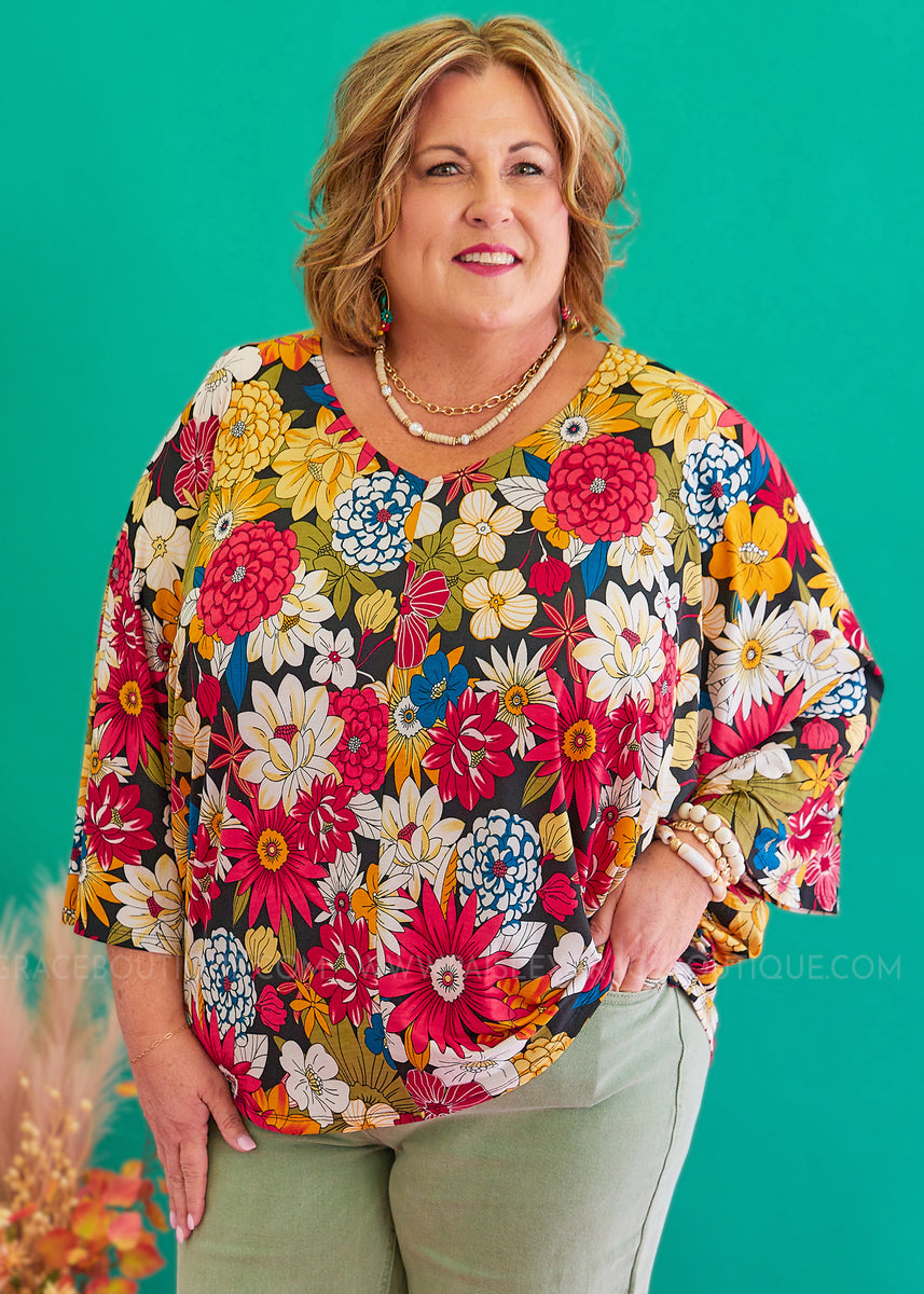 Flirty Allure Top FINAL SALE Paisley Grace Boutique