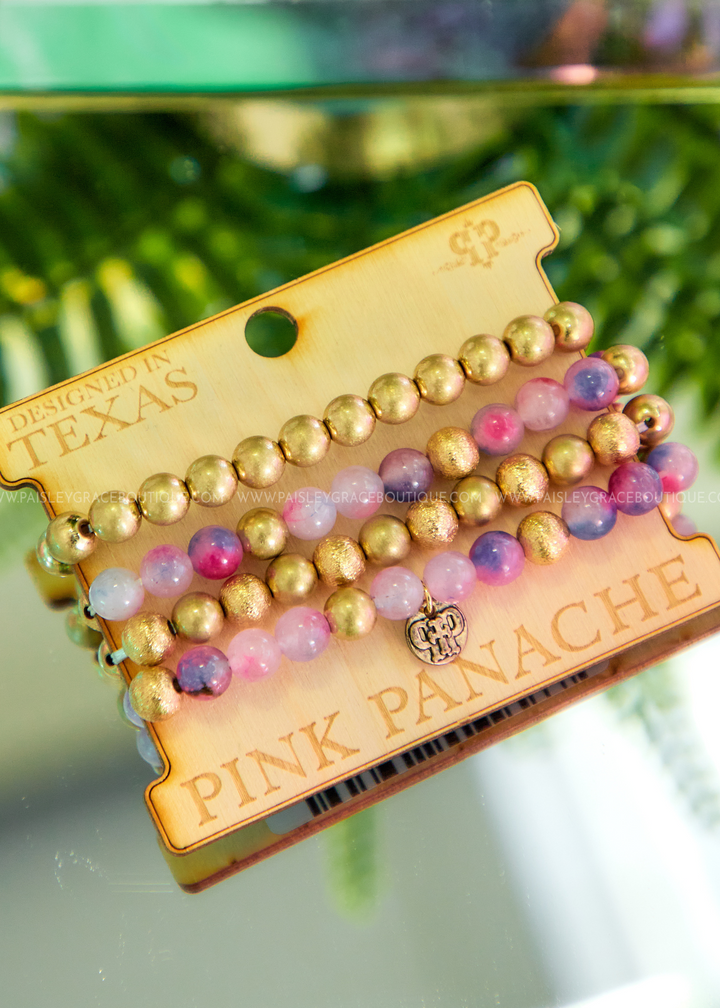 Sloane Bracelet Set by Pink Panache
