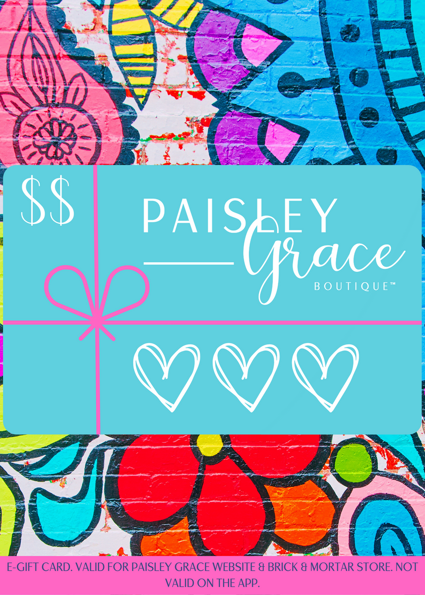 Online Ladies Boutique Paisley Grace Boutique