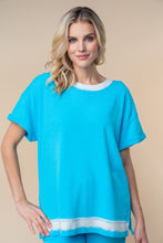 Load image into Gallery viewer, White Birch Short Sleeve Dip Dyed Top - 2 colors
