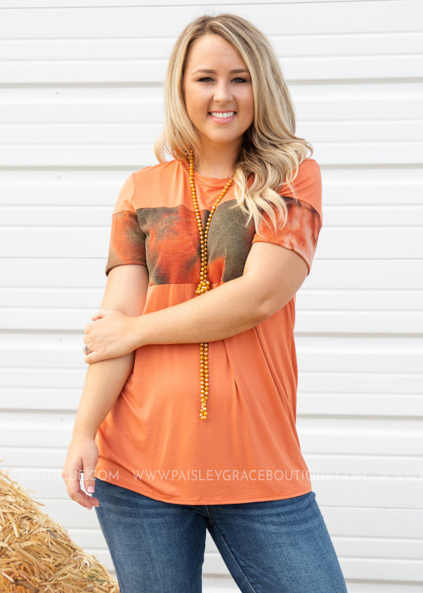 Sedona Skies RUST FINAL SALE Paisley Grace Boutique