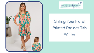 Styling Your Floral Printed Dresses This Winter