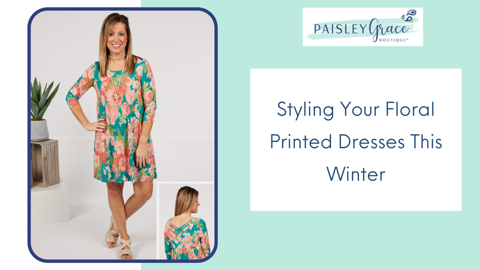 Styling Your Floral Printed Dresses This Winter