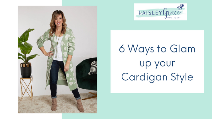 6 Ways to Glam up your Cardigan Style