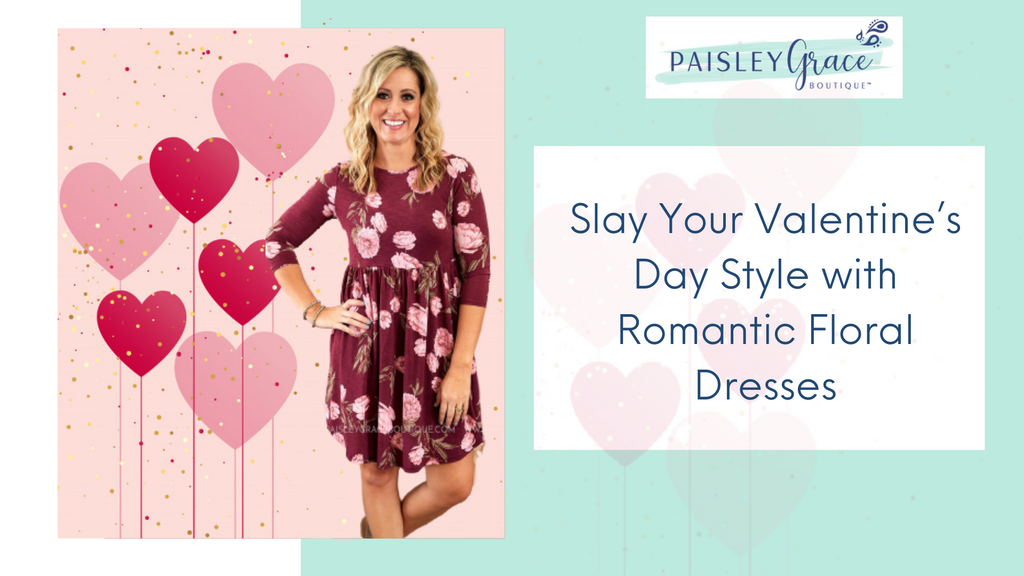 Slay Your Valentine’s Day Style with Romantic Floral Dresses