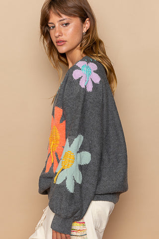 Lilou Floral Sweater - PREORDER