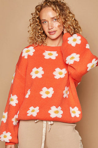 Sunny Daze Floral Sweater - PREORDER