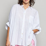 No Effort Stand Out Top - Off White
