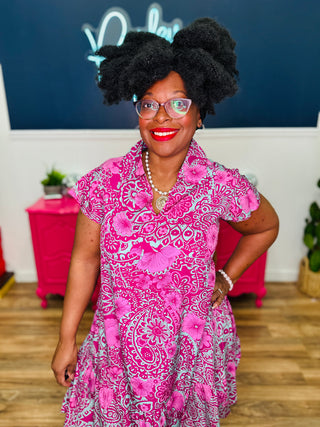 Paisley Crush Dress