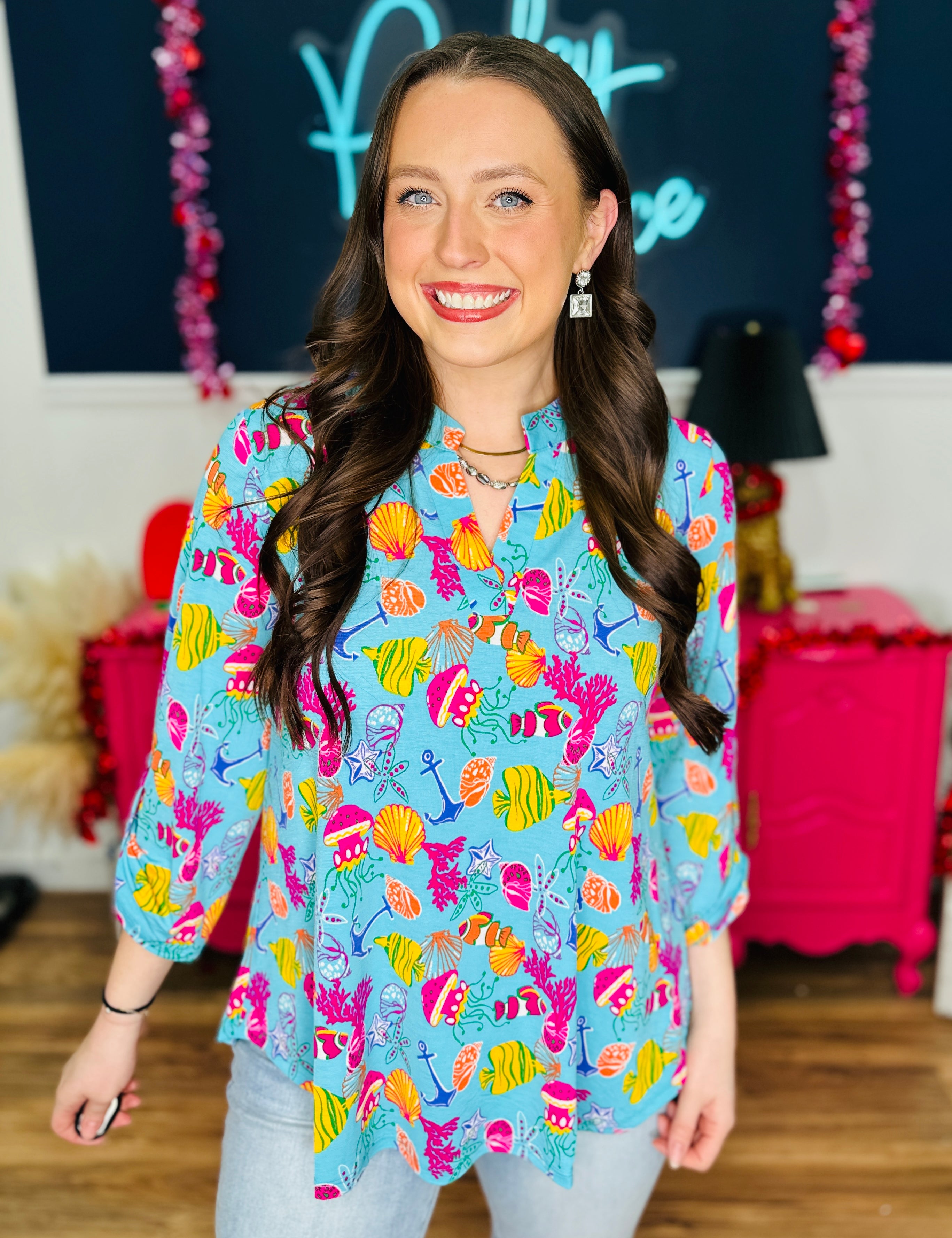 Under The Sea Top - FINAL SALE