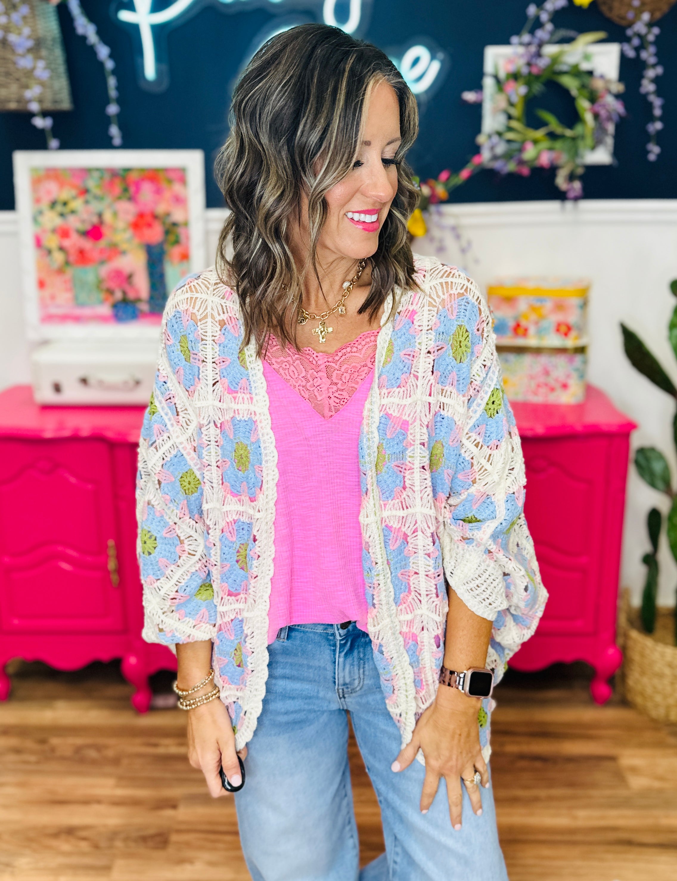 Bloom And Breeze Cardigan by POL
