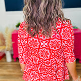Arden Geo Floral Top
