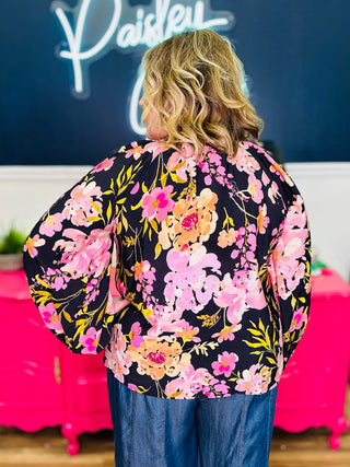 Floral Print Woven Blouse