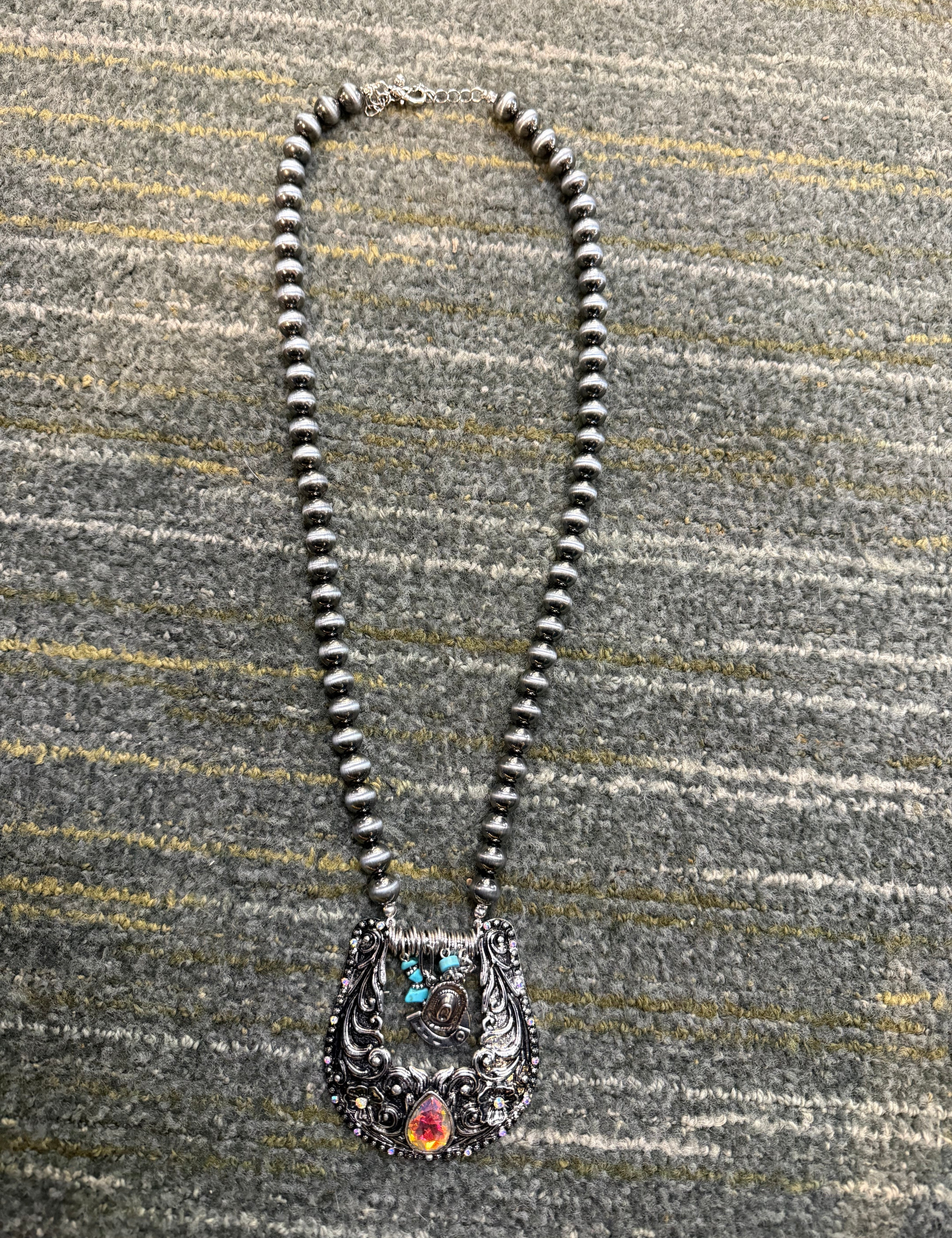 Buckle Charm Necklace - PREORDER