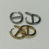 Antonia Oval Hoop Earrings - 2 Styles