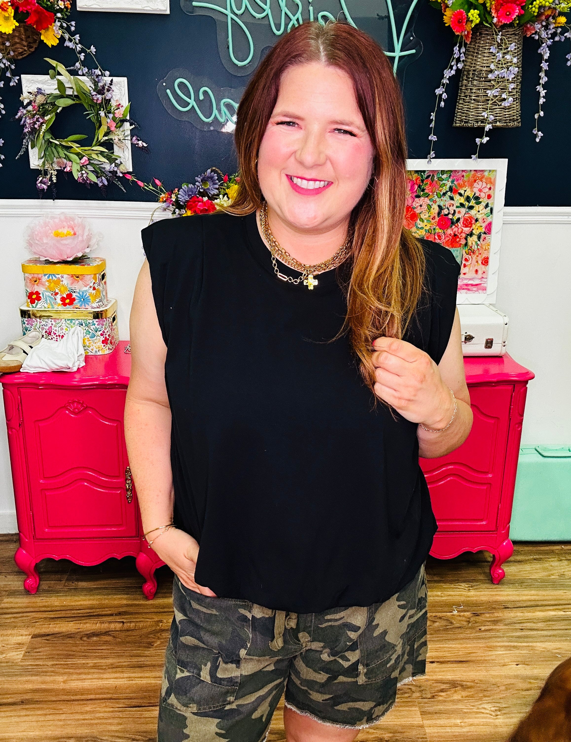Always In Style Top - Black