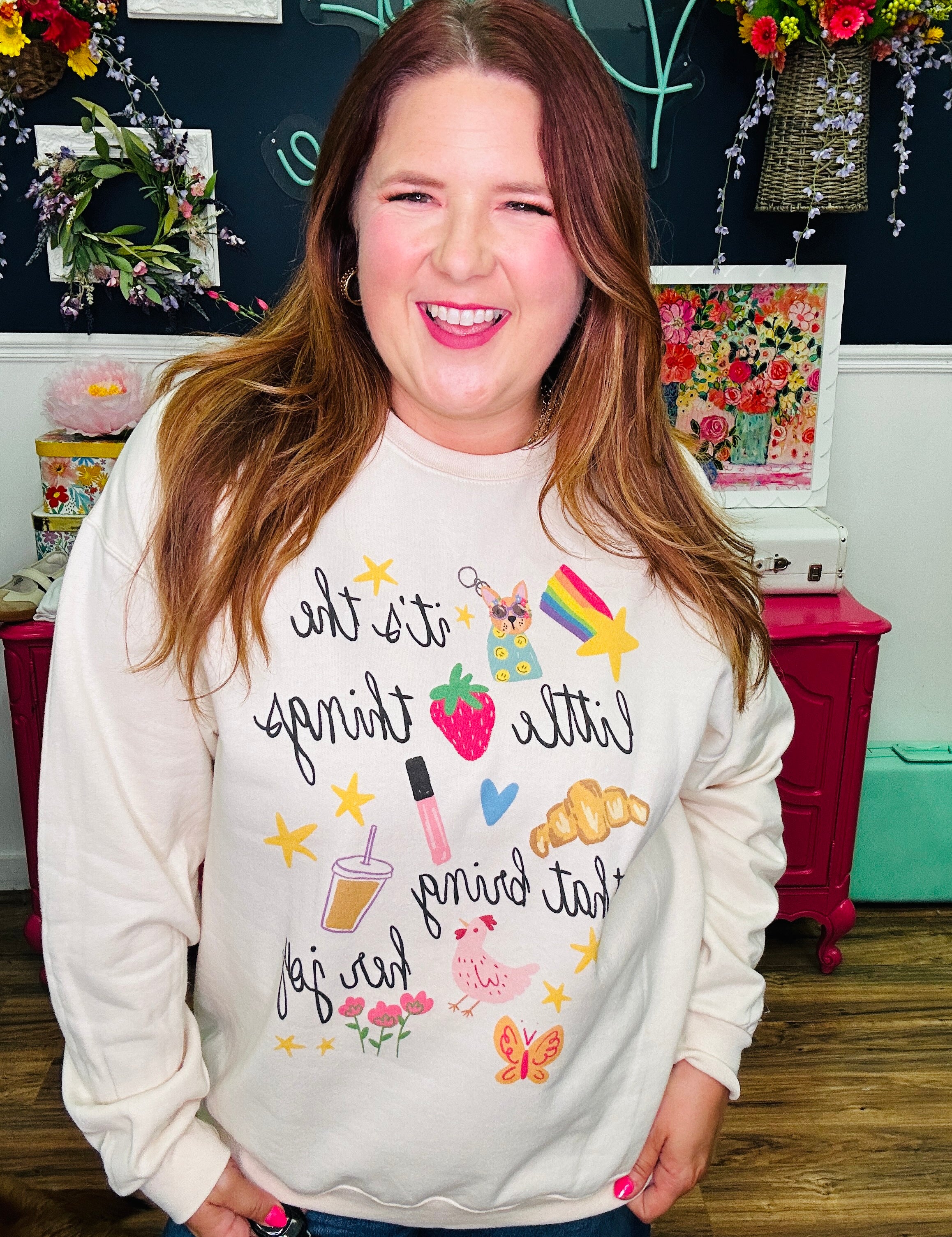 It's the Little Things Sweatshirt