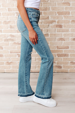 Isla Mid Rise Bootcut Jeans by Judy Blue