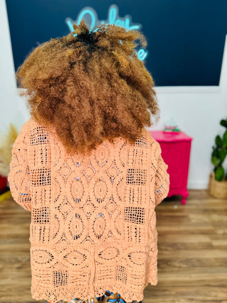 POL Stay Forever Cardigan - Ginger