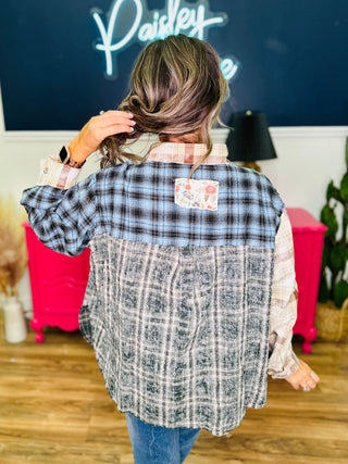 POL Balloon Sleeve Oversized Top