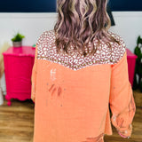 POL Long Sleeve Roomy Fit Shacket - FINAL SALE